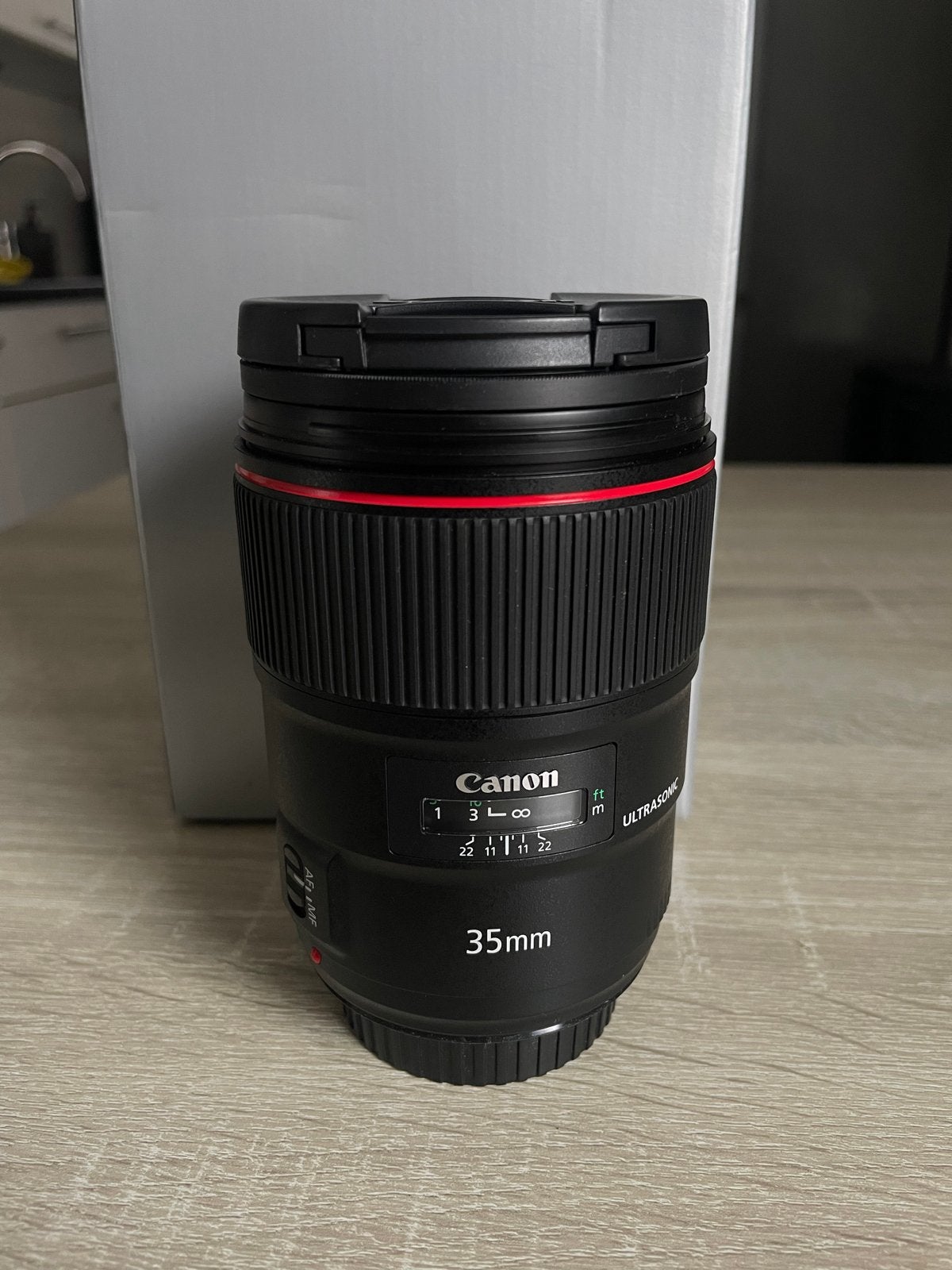 Canon EF 35mm f/1.4L II USM lens + Hoya HDX CIR-PL 72mm, Audio, Tv en Foto, Fotografie | Lenzen en Objectieven, Canon, Autofocus