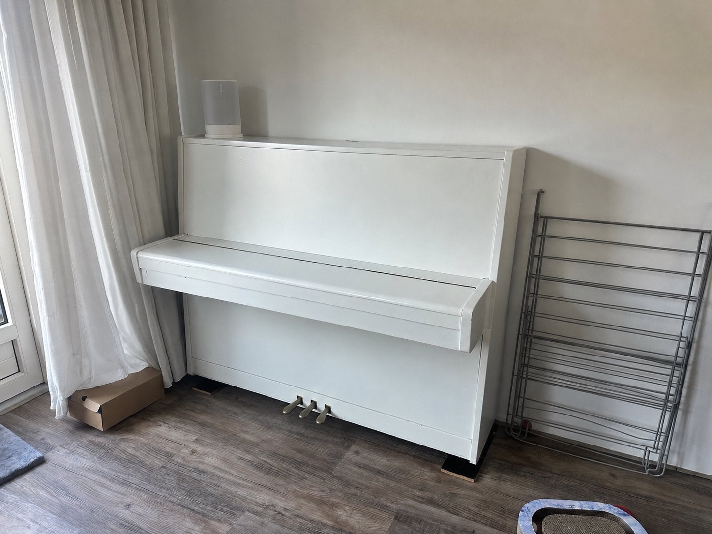 Witte piano, Ophalen, Zo goed als nieuw, Wit, Piano