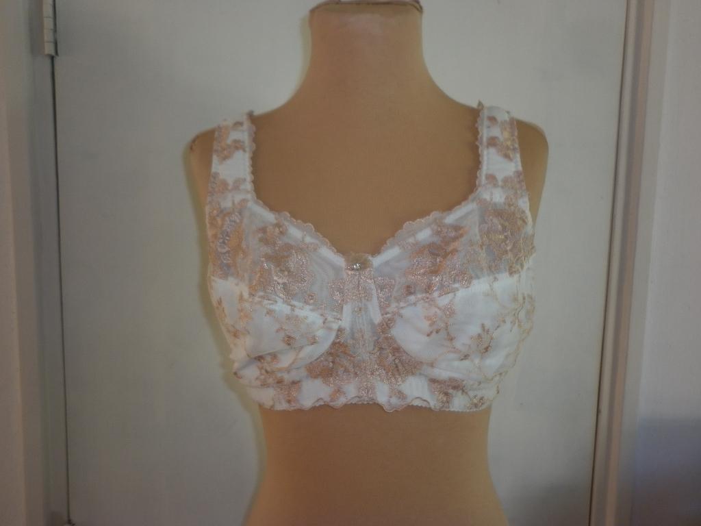 Bh zonder beugels  maat  75E , Verzenden, Wit, BH