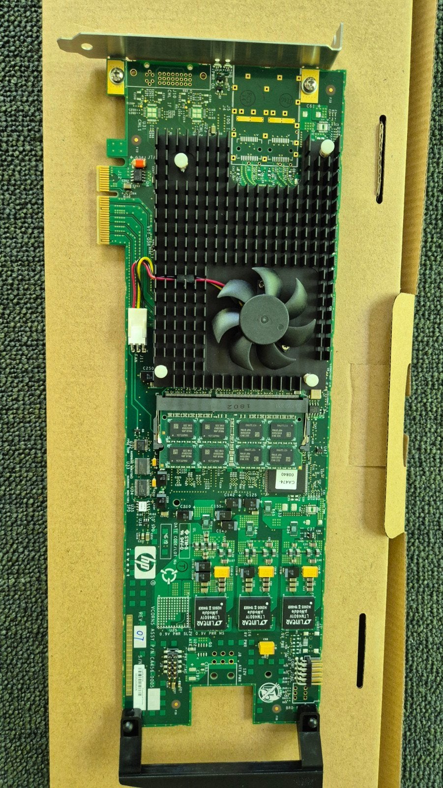 HP VCORNS CA456-0005 Grafische Kaart met Koeler, Computers en Software, Videokaarten, Gebruikt, Overige soorten, Ophalen of Verzenden
