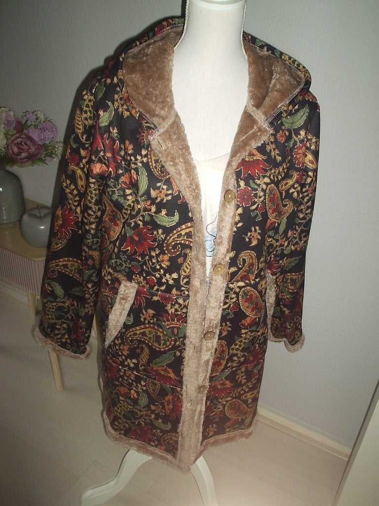 mooie herfst jas maat m nieuw, Kleding | Dames, Jassen | Winter, Ophalen of Verzenden, Nieuw, Maat 38/40 (M), Meerkleurig