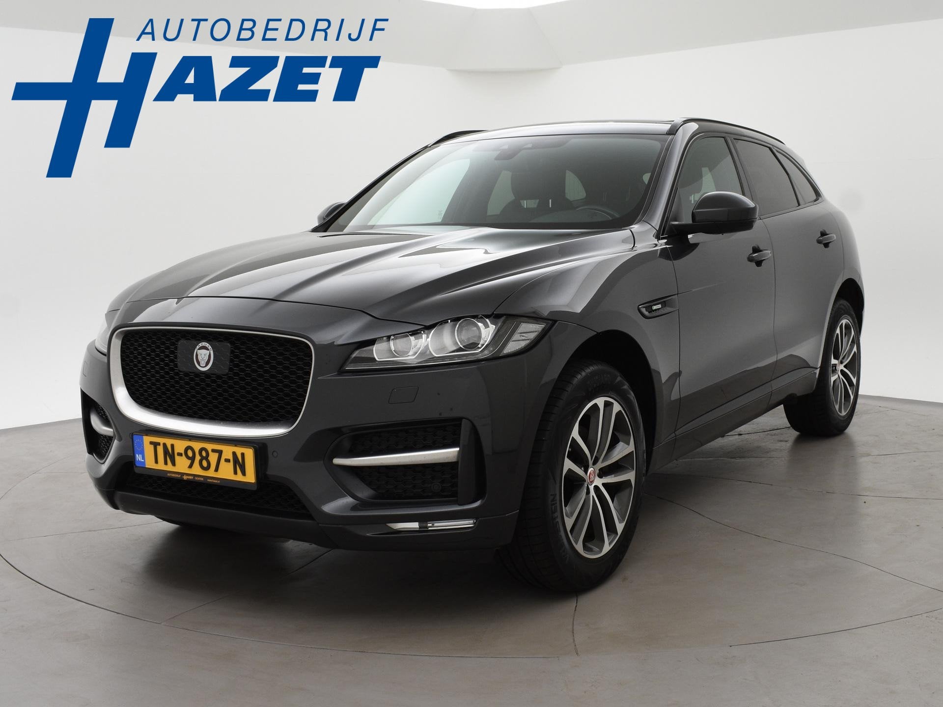 Jaguar F-PACE 2.0T 250 PK AWD R-SPORT + PANORAMA | ADAPTIVE, Auto's, Gebruikt, 4 cilinders, Bedrijf, Vierwielaandrijving