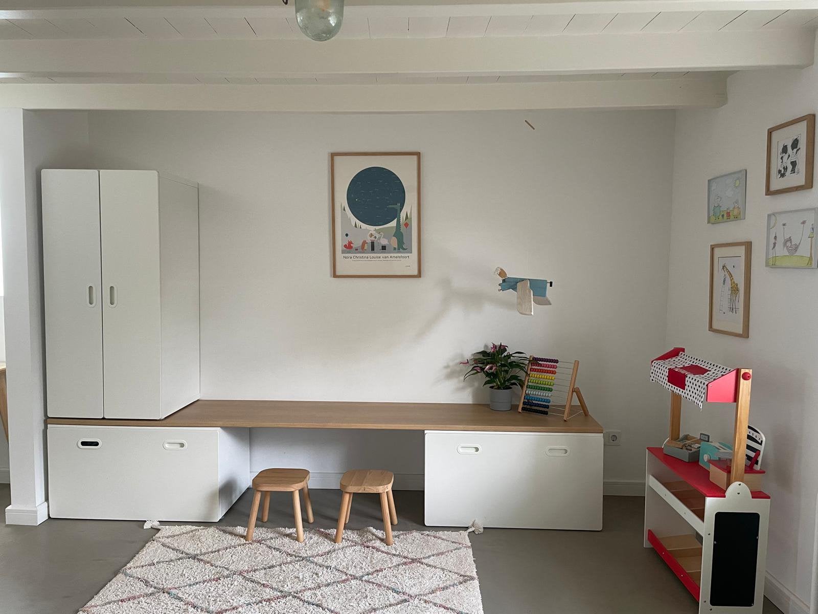 Scandinavische droom: Complete speel- en opbergwand, Ophalen, Gebruikt