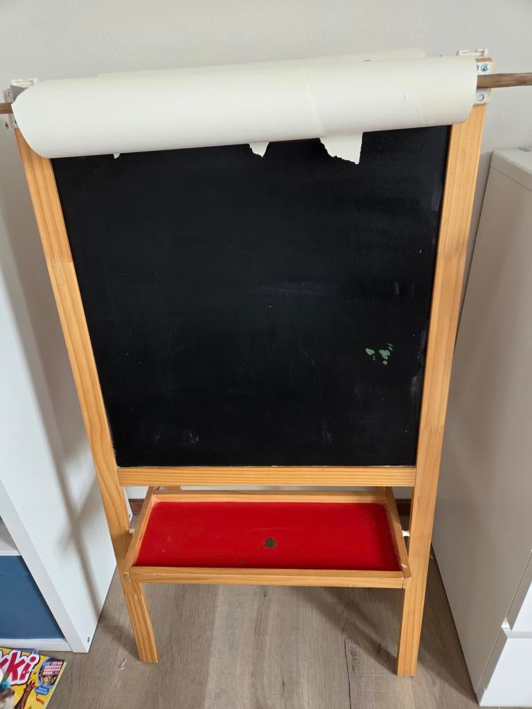 IKEA MÅLA Tekenbord / Schoolbord met papierrol, Ophalen, Gebruikt
