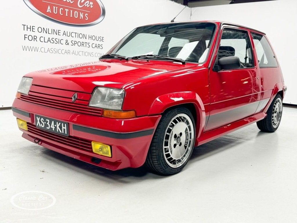 Renault 5 GT Turbo - ONLINE AUCTION, Bedrijf, Handgeschakeld, Geïmporteerd, Hatchback