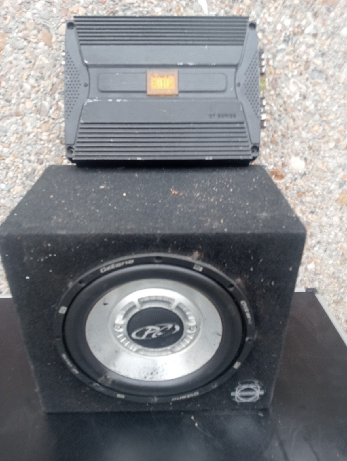 1000watt subwoofer 300rms versterker  KOOPJE, Auto diversen, Ophalen