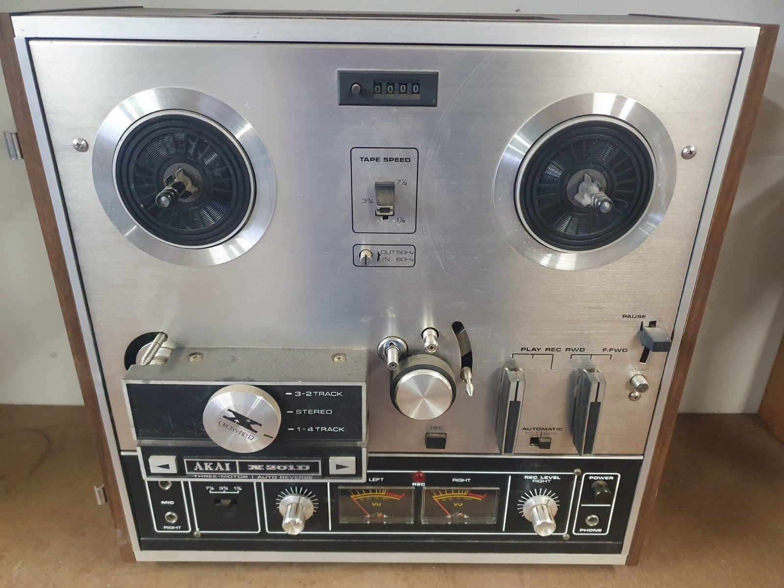 Akai bandrecorder X201D, Audio, Tv en Foto, Ophalen, Bandrecorder