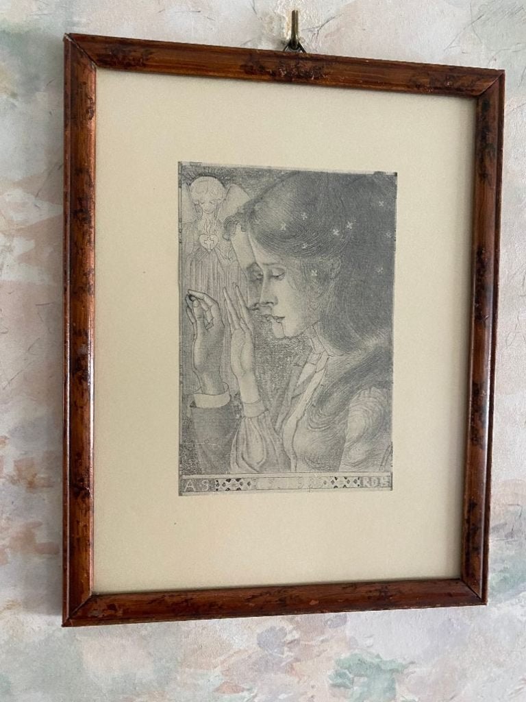 Oude  . Prent  Jan  Toorop  .  1906, Ophalen of Verzenden