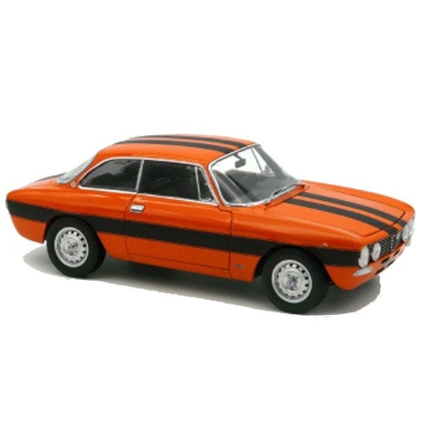 Alfa Romeo 2000 GTV 1973 Oranje Modelauto 1/18 Norev, Auto, Norev, Ophalen of Verzenden, Norev