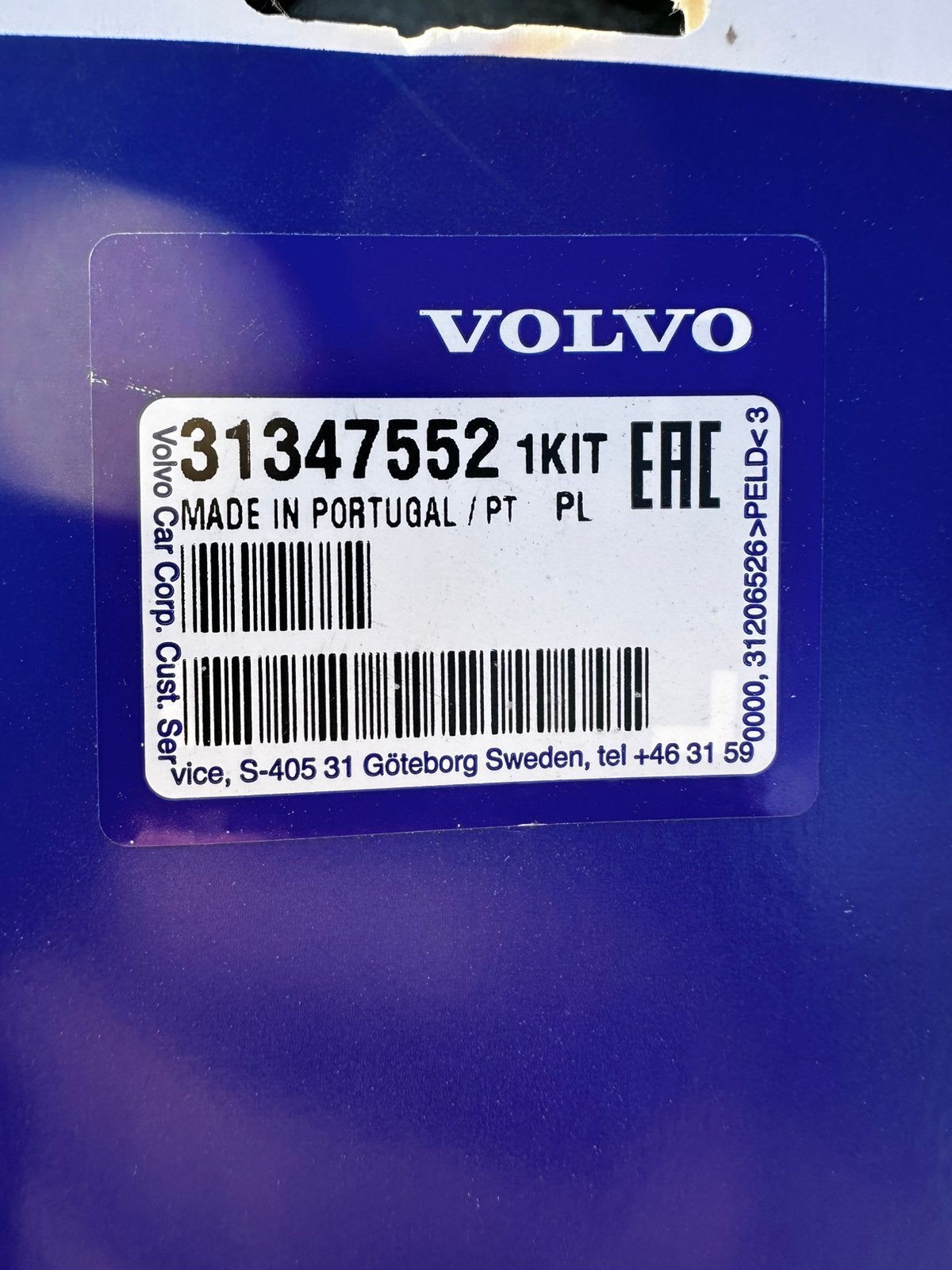 Volvo Bumper Cover V70 2013-2016 - Origineel Onderdeel, Auto-onderdelen, Carrosserie en Plaatwerk, Ophalen, Nieuw, Volvo, Achter