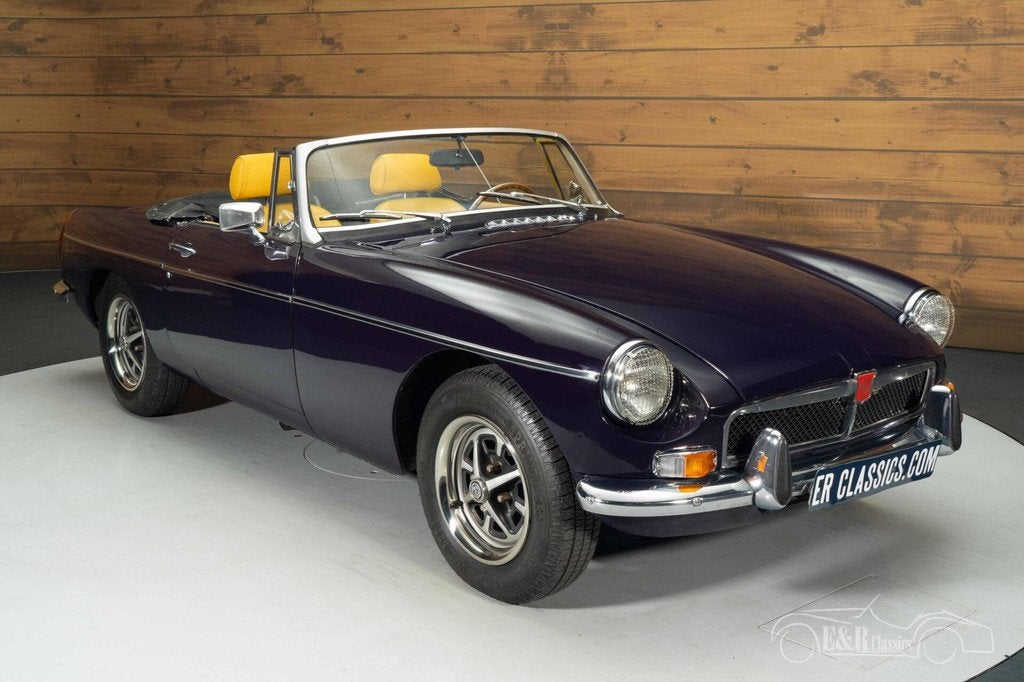 MG MGB Cabriolet | 1973, Auto's, Achterwielaandrijving, Cabriolet, Handgeschakeld, 2 stoelen