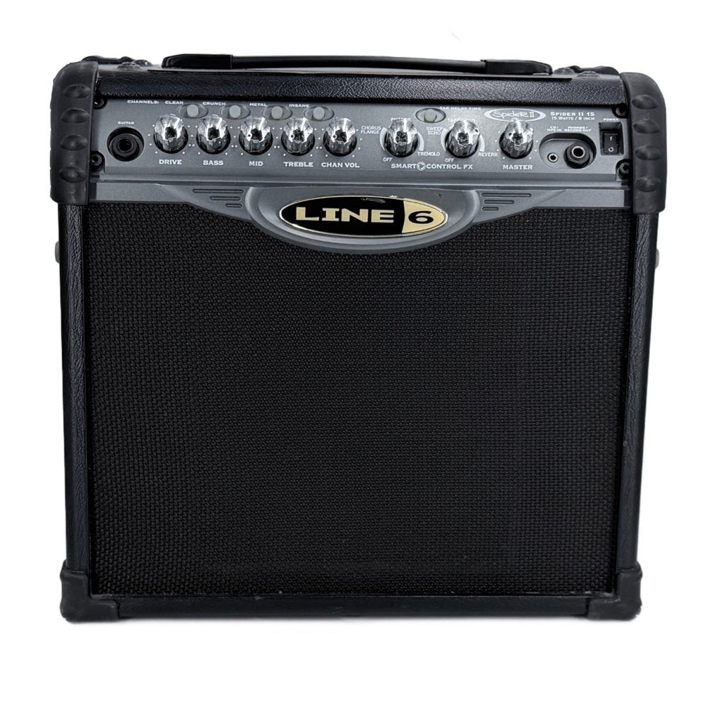 Line 6 Spider II 15W | Gitaarversterker | Met Effecten, Line 6, Gebruikt, Support@line6.com, 26580 Agoura Road
Calabasas, CA 91302
USA