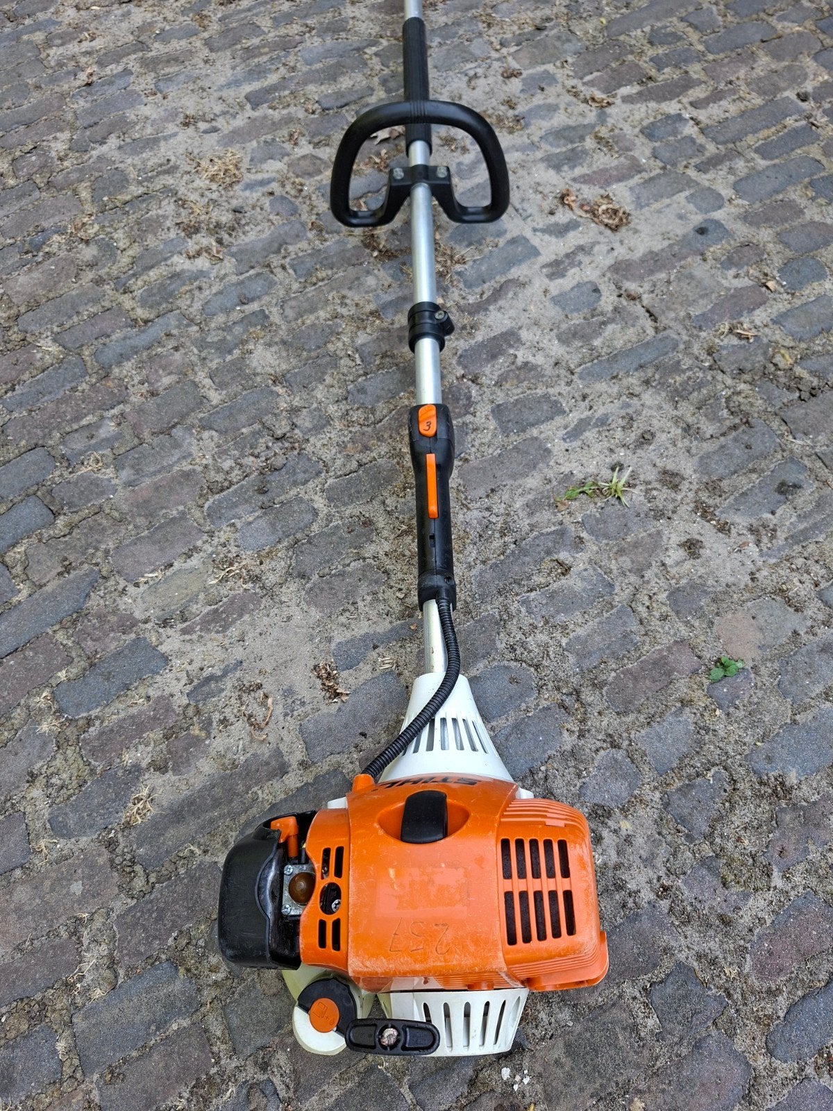 stihl stok heggenschaar, Tuin en Terras, Ophalen, Gebruikt, Benzine, Stihl