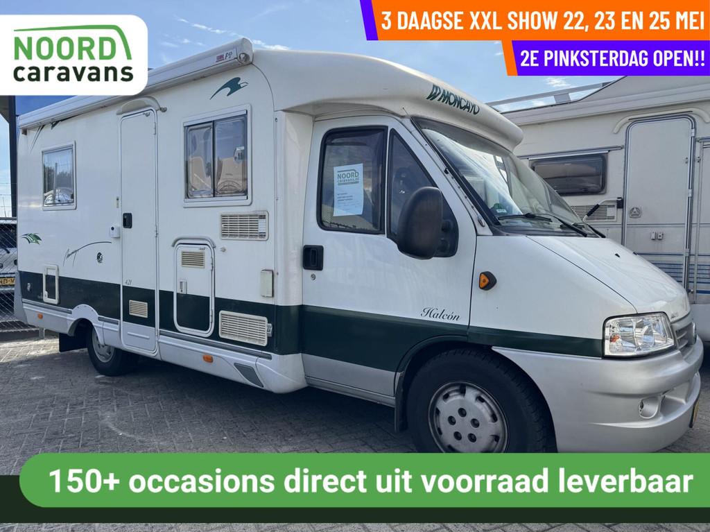 Moncayo Halcon H-421, FRANSBED, AIRCO, 97012 KM, Caravans en Kamperen, Overige merken, Fietsendrager, Bedrijf, Airconditioning