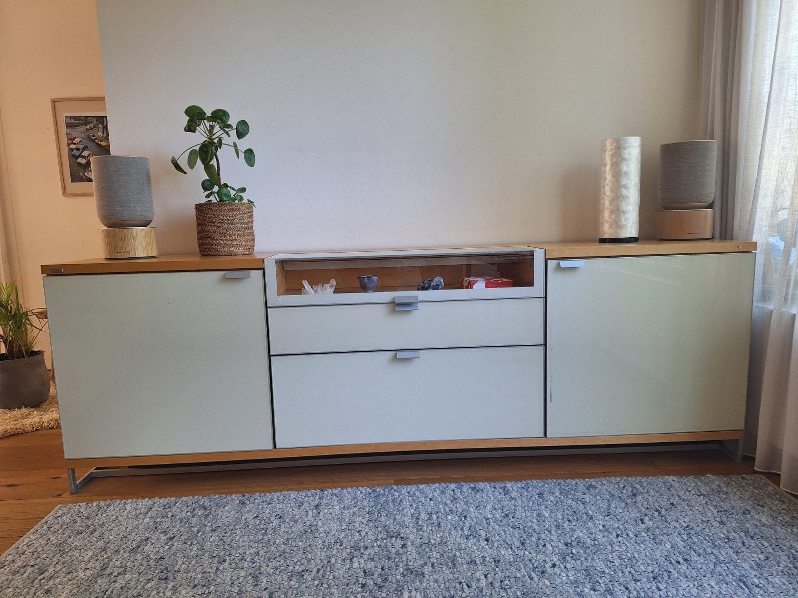 Hülsta dressoir met gebruikssporen, Ophalen, Gebruikt, 200 cm of meer, Modern