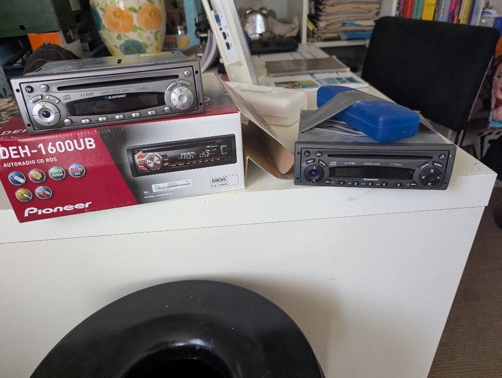 2 blauwpunkt radio/cd spelers, Ophalen of Verzenden, Gebruikt, Radio, Met cd-speler