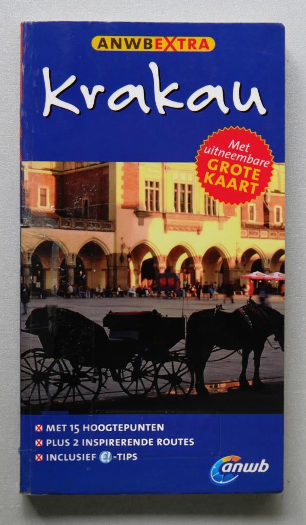 ANWB reisgids - Krakau, Europa, Ophalen of Verzenden, Zo goed als nieuw, Reisgids of -boek