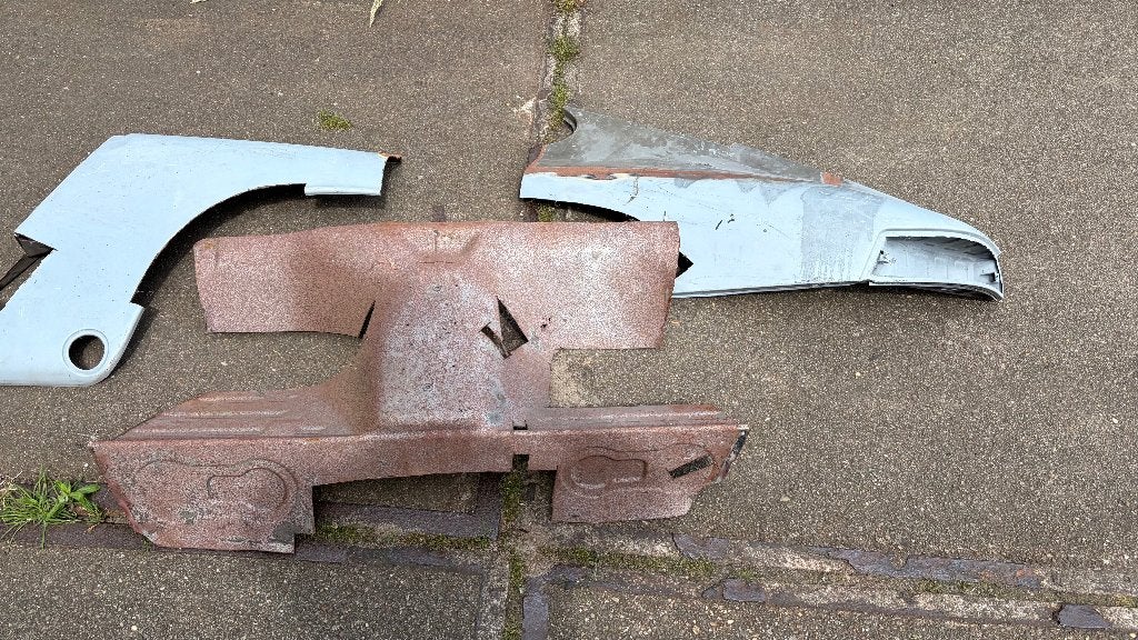 stukken plaatwerk Porsche 911, Auto-onderdelen, Ophalen, Gebruikt, Porsche, Spatbord