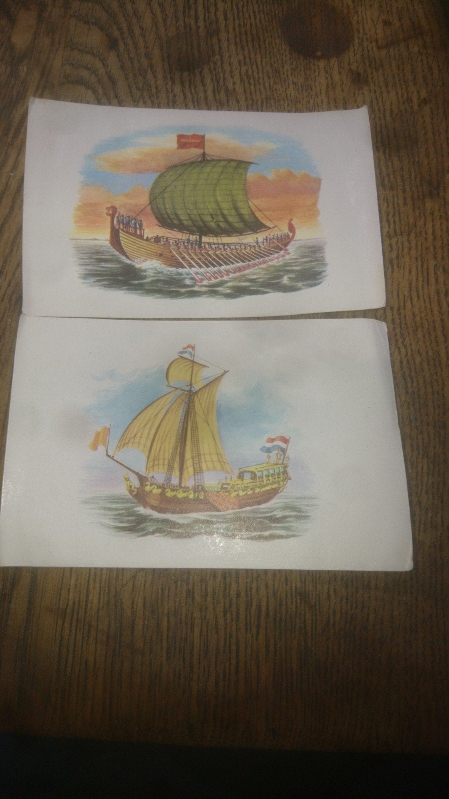 Van Nelle theebuiltjes. Egyptische Galei & Statenja, Ophalen, Gebruikt