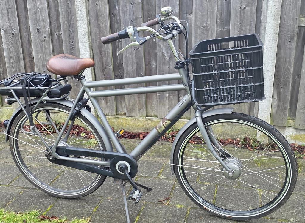 Te koop elektrısche heren fıets, 55 tot 59 cm, Ophalen, Zo goed als nieuw, Overige merken