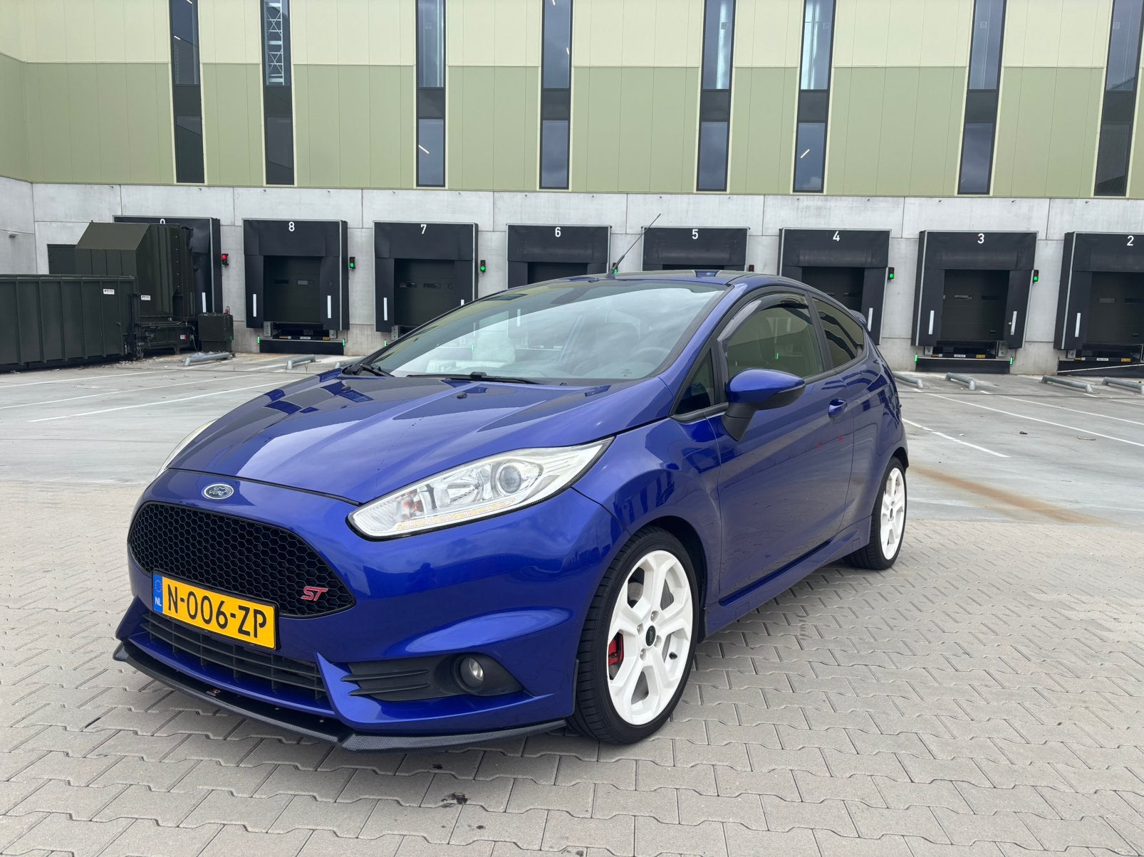 Ford Fiësta 1.6 Ecoboost 3DR 2014 Blauw, Voorwielaandrijving, 1063 kg, Zwart, 4 cilinders