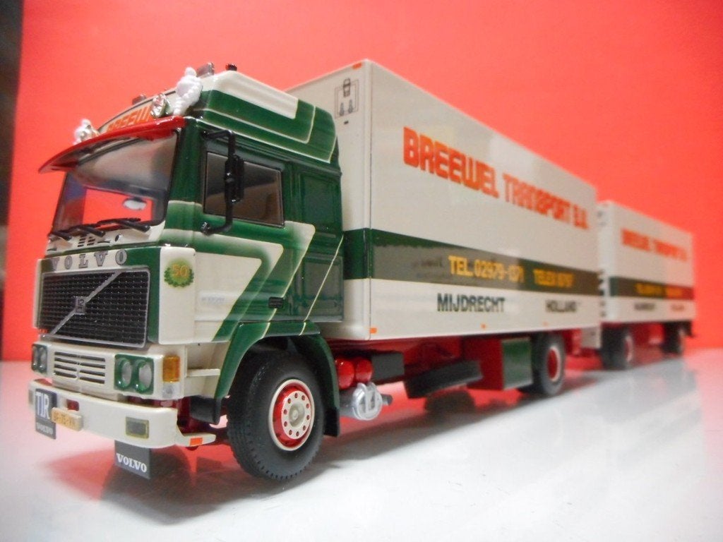 WSI VOLVO F12 BREEWEL 01-4600, Hobby en Vrije tijd, Modelauto's | 1:50, Ophalen of Verzenden, Nieuw, Bus of Vrachtwagen, Wsi
