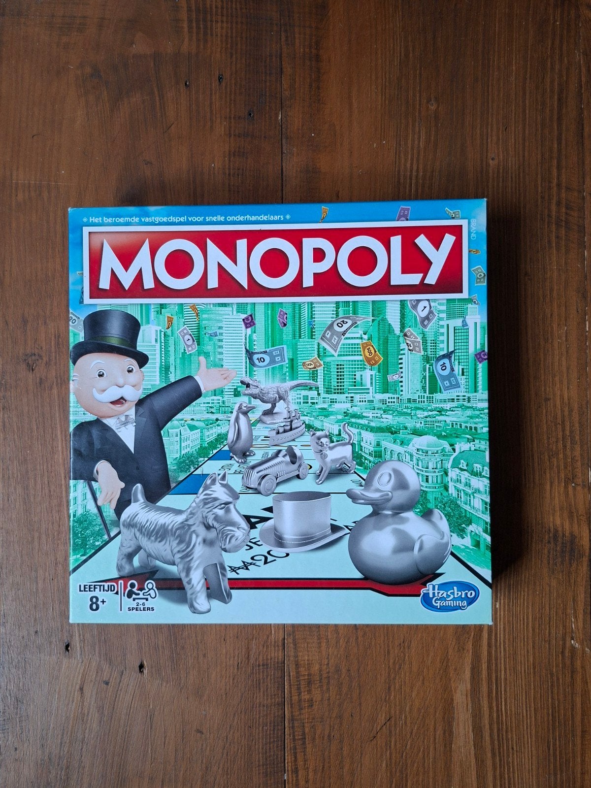 Monopoly gezelschapsspel, Hobby en Vrije tijd, Ophalen, Zo goed als nieuw