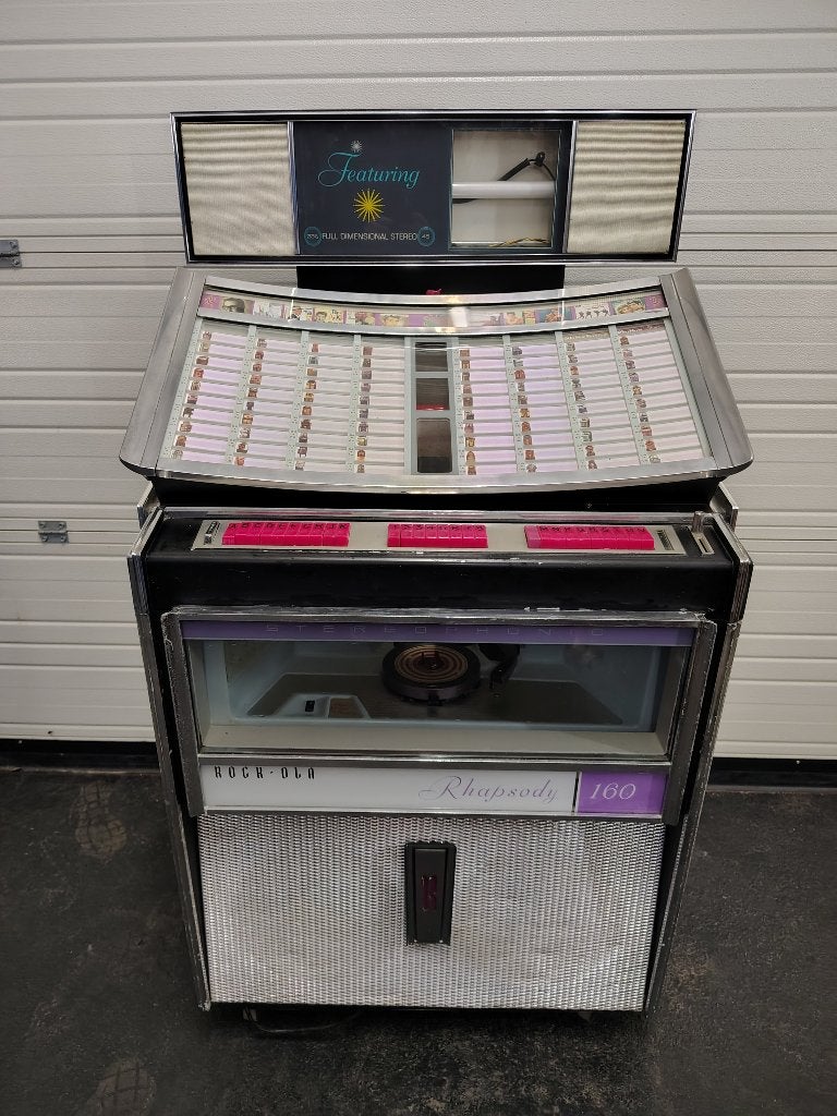 Rock-ola 408 (1963) jukebox /opknapper !!, Ophalen, 1950 tot 1960, Seeburg