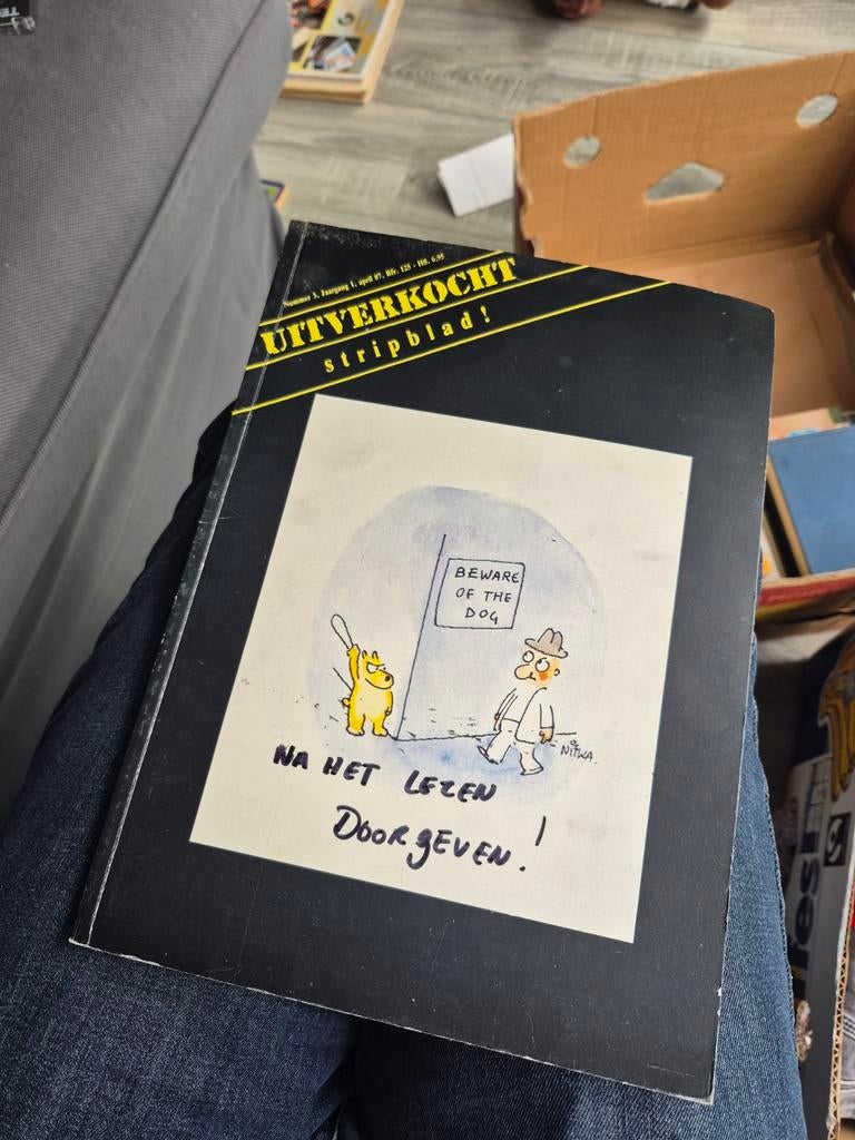 Kamagurka Lava Nr. 1 - Uitverkocht Stripblad, Boeken, Eén stripboek, Ophalen of Verzenden, Gelezen, Kamagurka