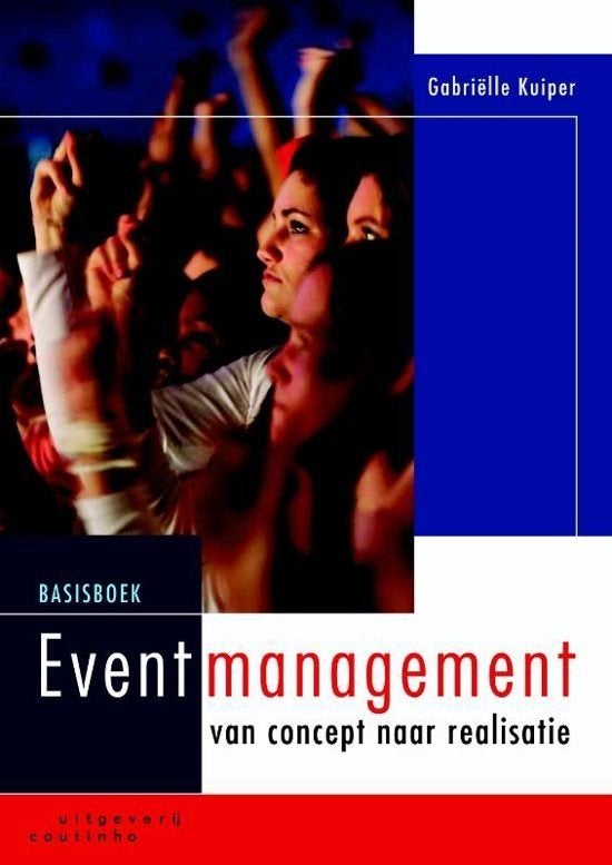 Basisboek eventmanagement van concept naar realisatie (qwe), Boeken, Ophalen of Verzenden, Gamma, Zo goed als nieuw, HBO