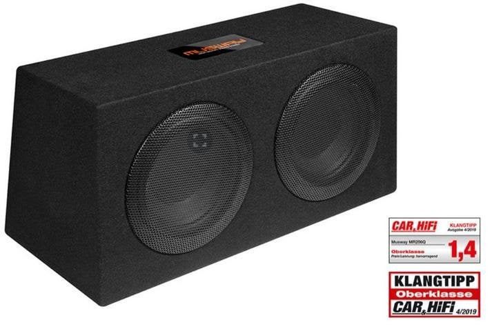 MR206Q  DUAL-BASSREFLEX-SYSTEM MIT 2 x 16,5 CM (6.5?) SUBWOO, Niet ingevuld, Niet ingevuld, Nieuw, Ophalen of Verzenden
