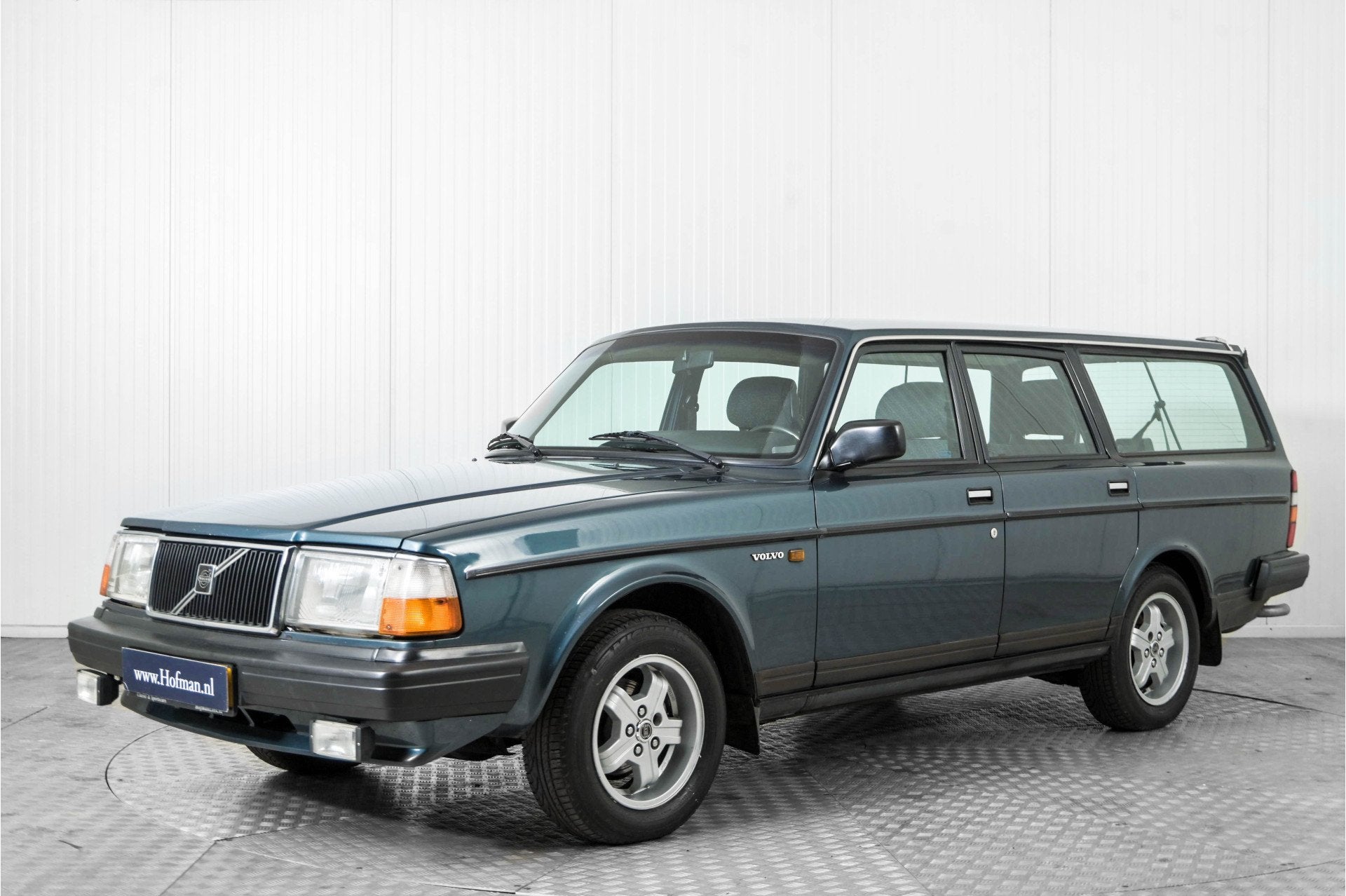 Volvo 240 2.3 DL (bj 1990), 1305 kg, Gebruikt, 4 cilinders, Blauw