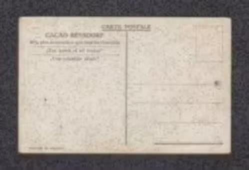 Marken La Hollande Pittoresque Reclame Cacao Bensdorp., Ophalen of Verzenden, Voor 1920, Ongelopen, Noord-Holland