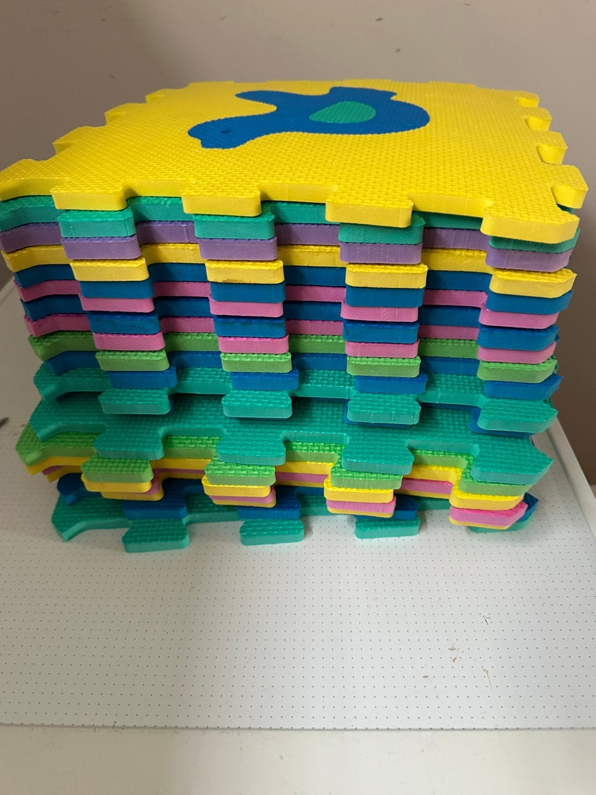 Foam puzzel mat, Ophalen, Gebruikt