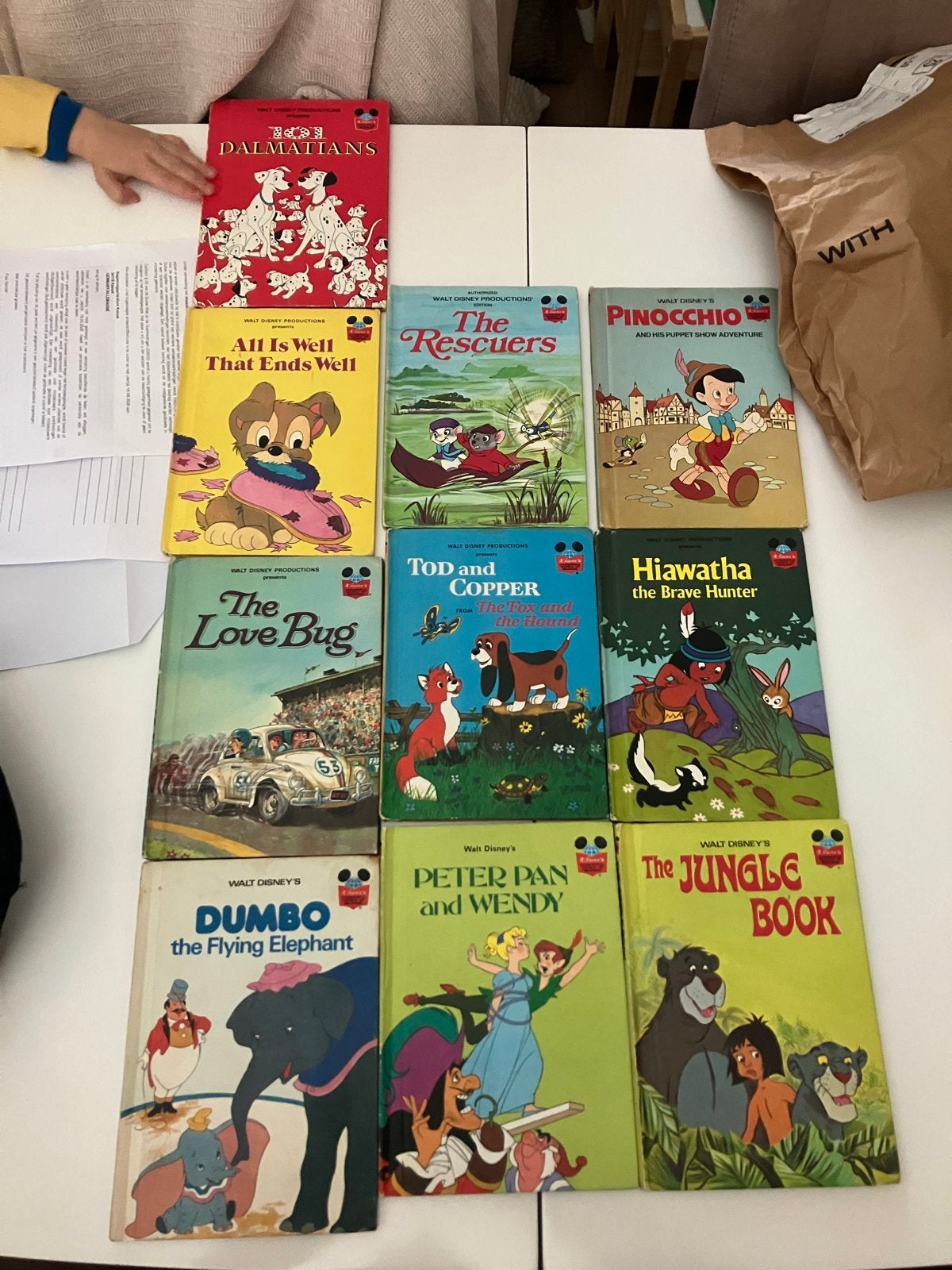 Disney Klassieke Boekjes Collectie (1974-1982) - 10 Stuks, Boeken, Ophalen of Verzenden, Gelezen, Sprookjes