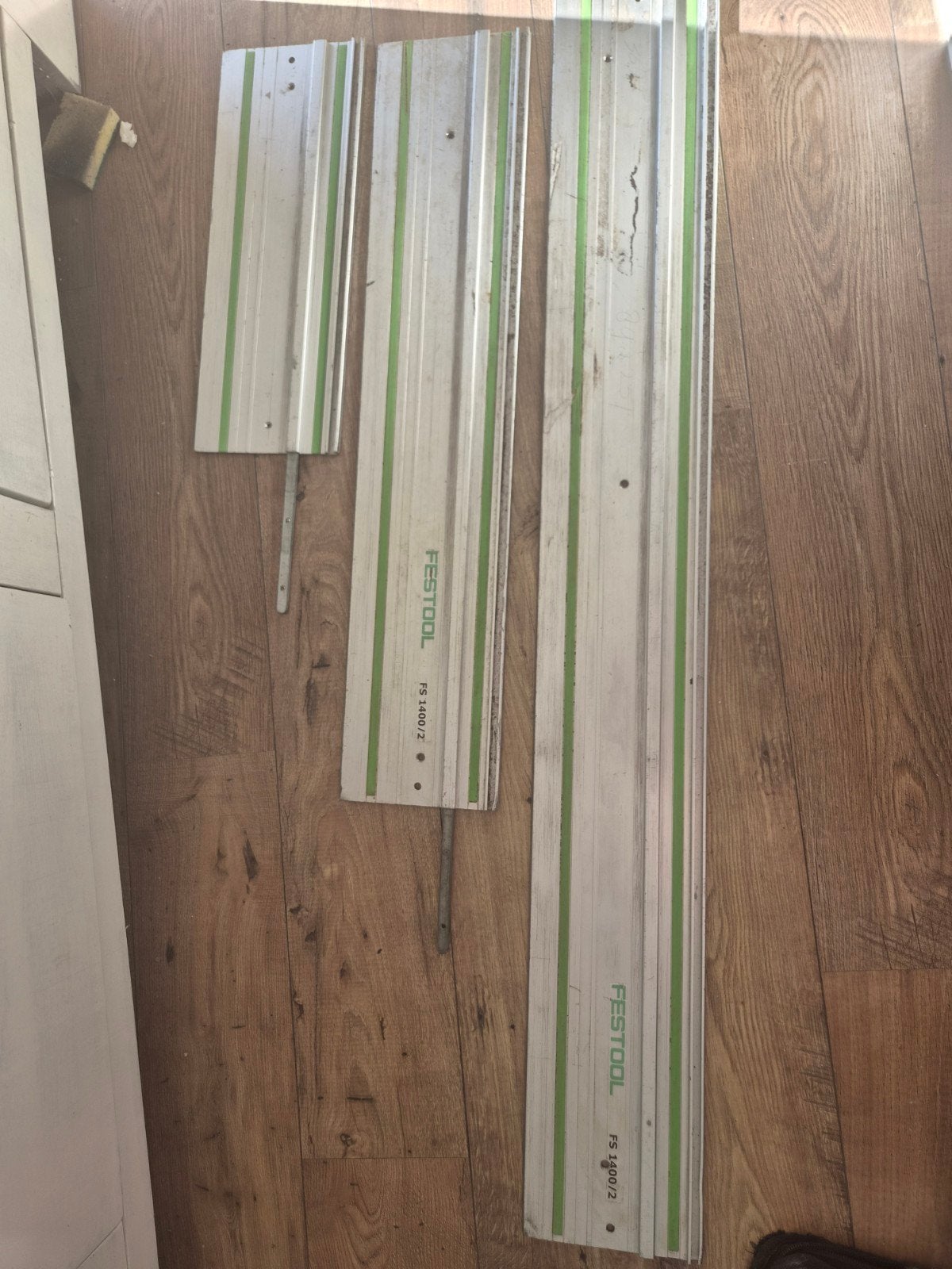 Festool Geleiderail FS 1400/2 (3-delig), Ophalen, Gebruikt, Overige typen, Festool