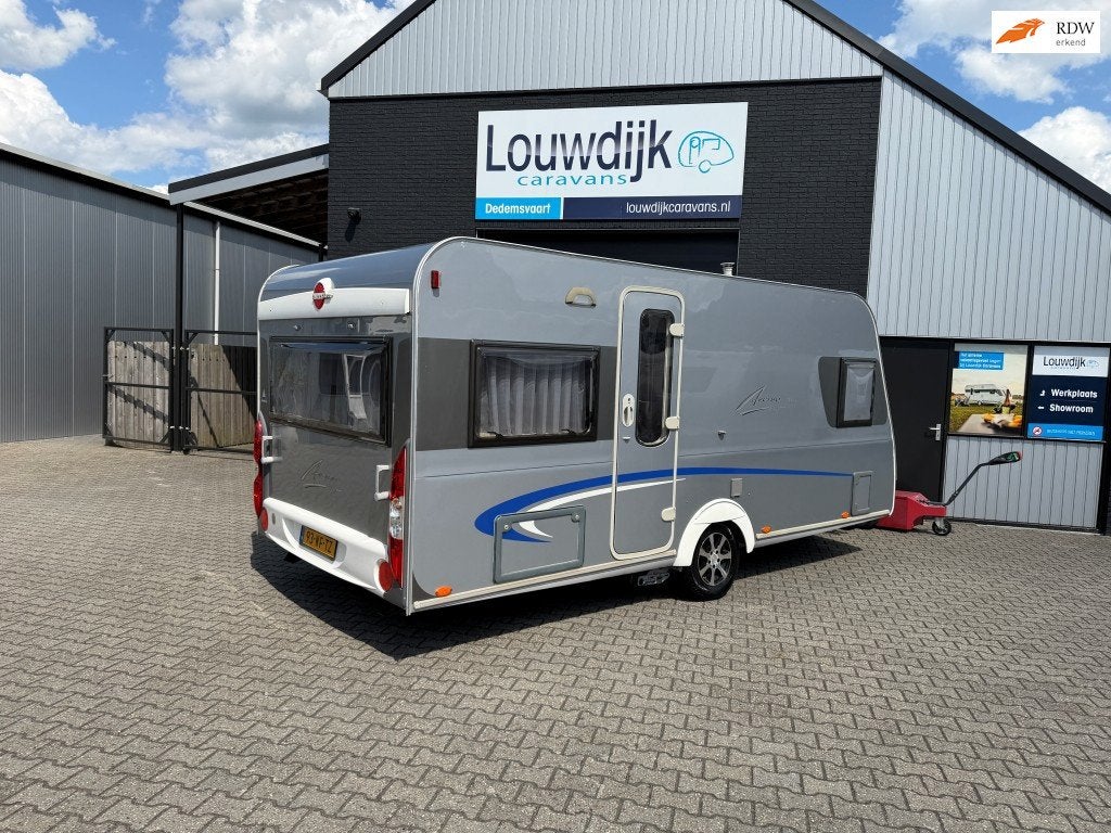 BURSTNER Averso 460 TS ’10 (Mover, Fransbed), Caravans en Kamperen, Rondzit, Vast bed, Bedrijf, 750 - 1000 kg