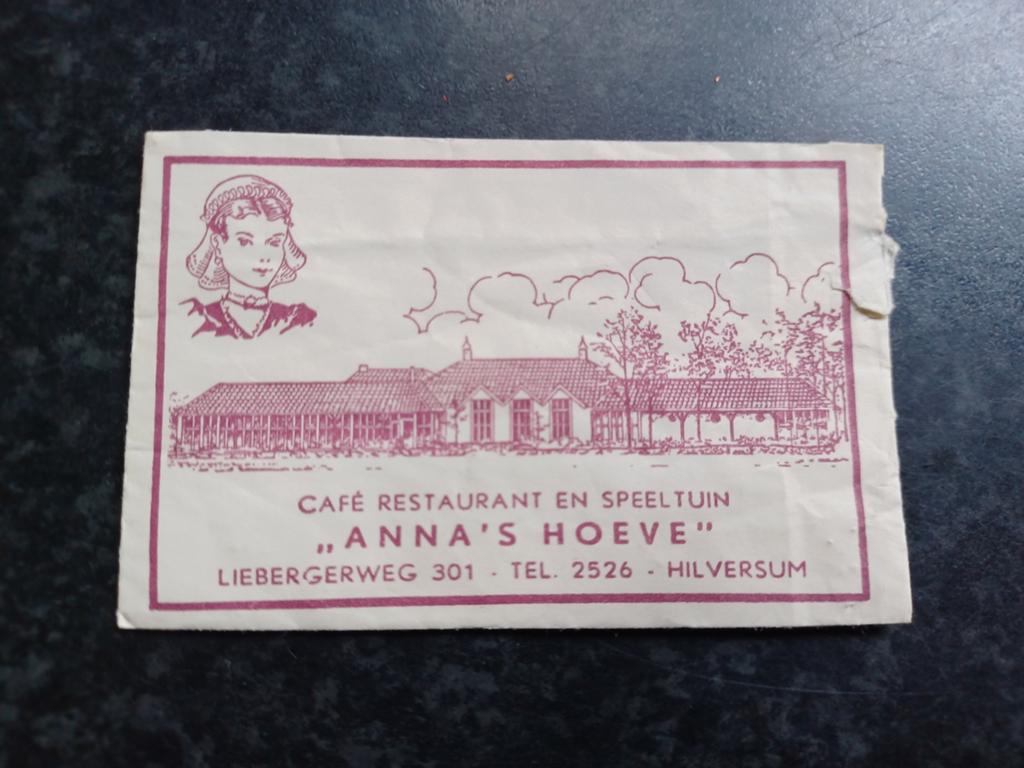 Suikerzakje Hilversum Café en speeltuin Anna's hoeve, Verzamelen, Ophalen, Nederland