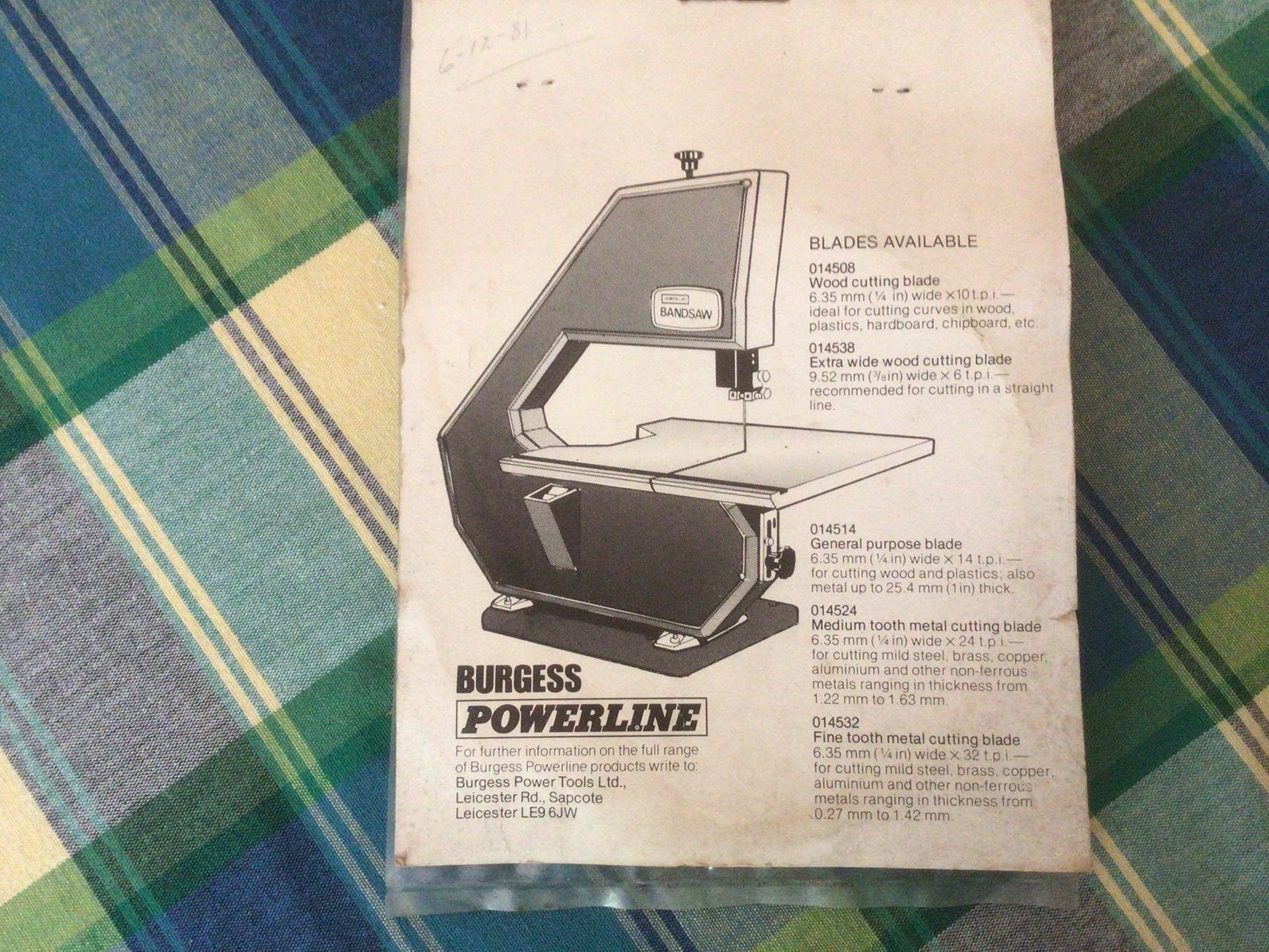 Lintzaagblad, Ophalen