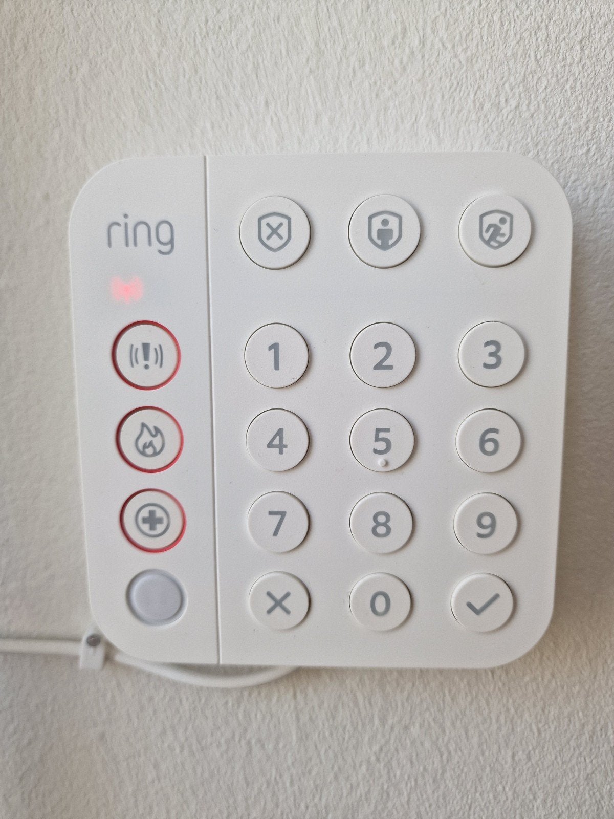 Ring Alarm Keypad 2nd Gen, Doe-het-zelf en Verbouw, Alarmsystemen, Ophalen of Verzenden, Zo goed als nieuw, Overige typen, Draadloos
