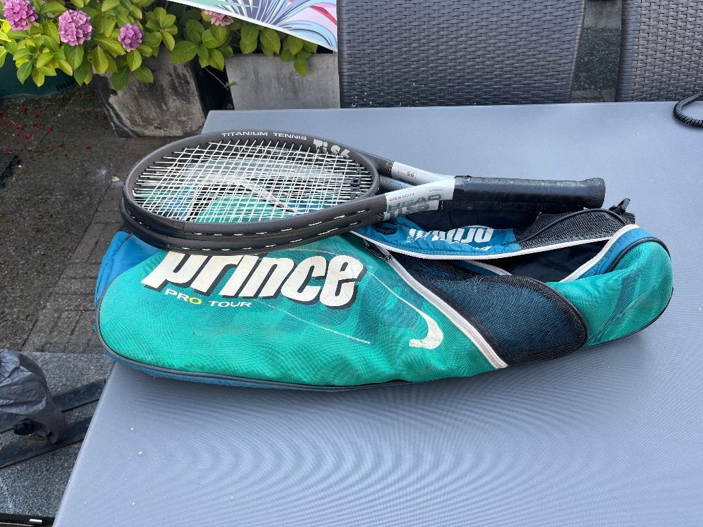 Te koop 2 tennisrackets Prince Pro Tour, Sport en Fitness, Tennis, Ophalen, Gebruikt, Prince, Racket