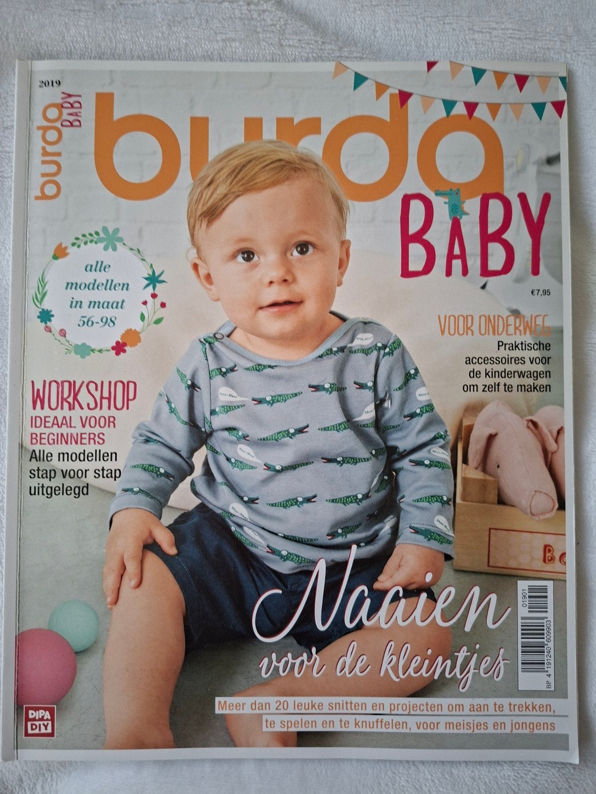 Burda Baby 2019 - Naaien voor de kleintjes, Kind, Overige typen, Gebruikt, Burda