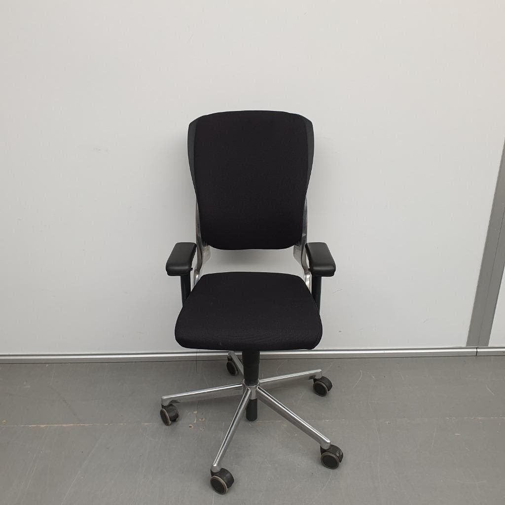 Ahrend 230 bureaustoel - nieuwe stof zwart kantoor stoel, Ophalen, Gebruikt, Zwart