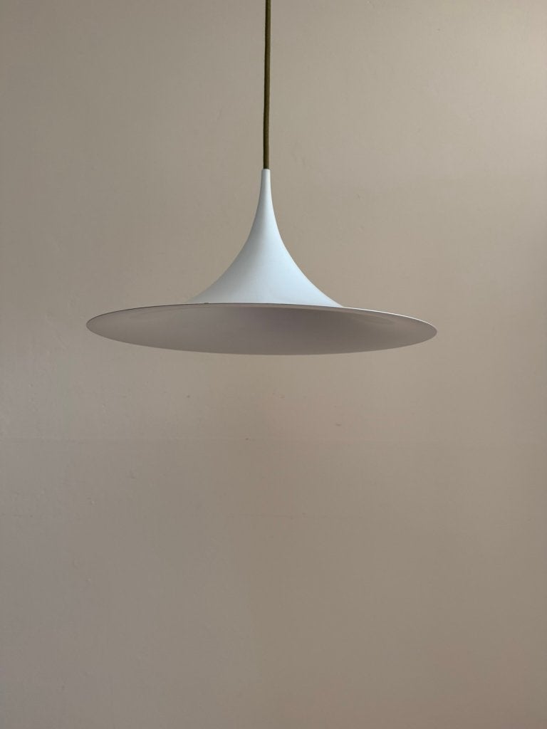 Vintage Fog & Morup Semi lamp (38cm) - Deense design lamp, Huis en Inrichting, Scandinavisch, Zo goed als nieuw, X, Metaal