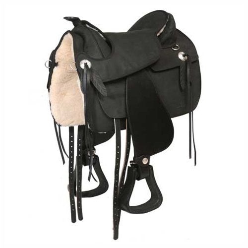 !! Barefootzadel Nevada zwart !!, Dieren en Toebehoren, Ophalen, Gebruikt, Close contact, Middeldiepe zit