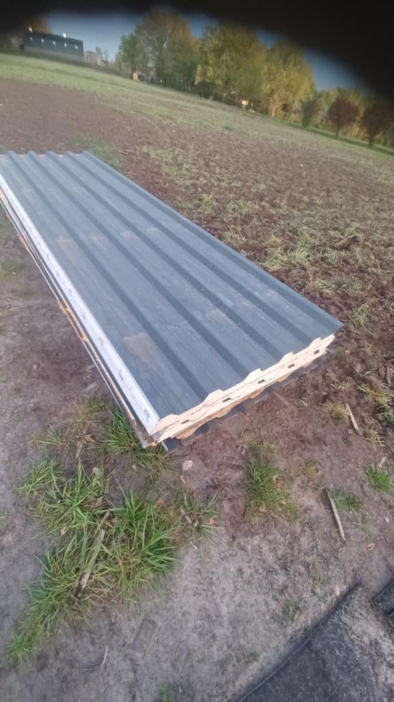 Dakplaten sandwich  falk tr5 tr1000, Dakplaat of Dakpanplaat, Gebruikt, Ophalen of Verzenden, 15 m² of meer