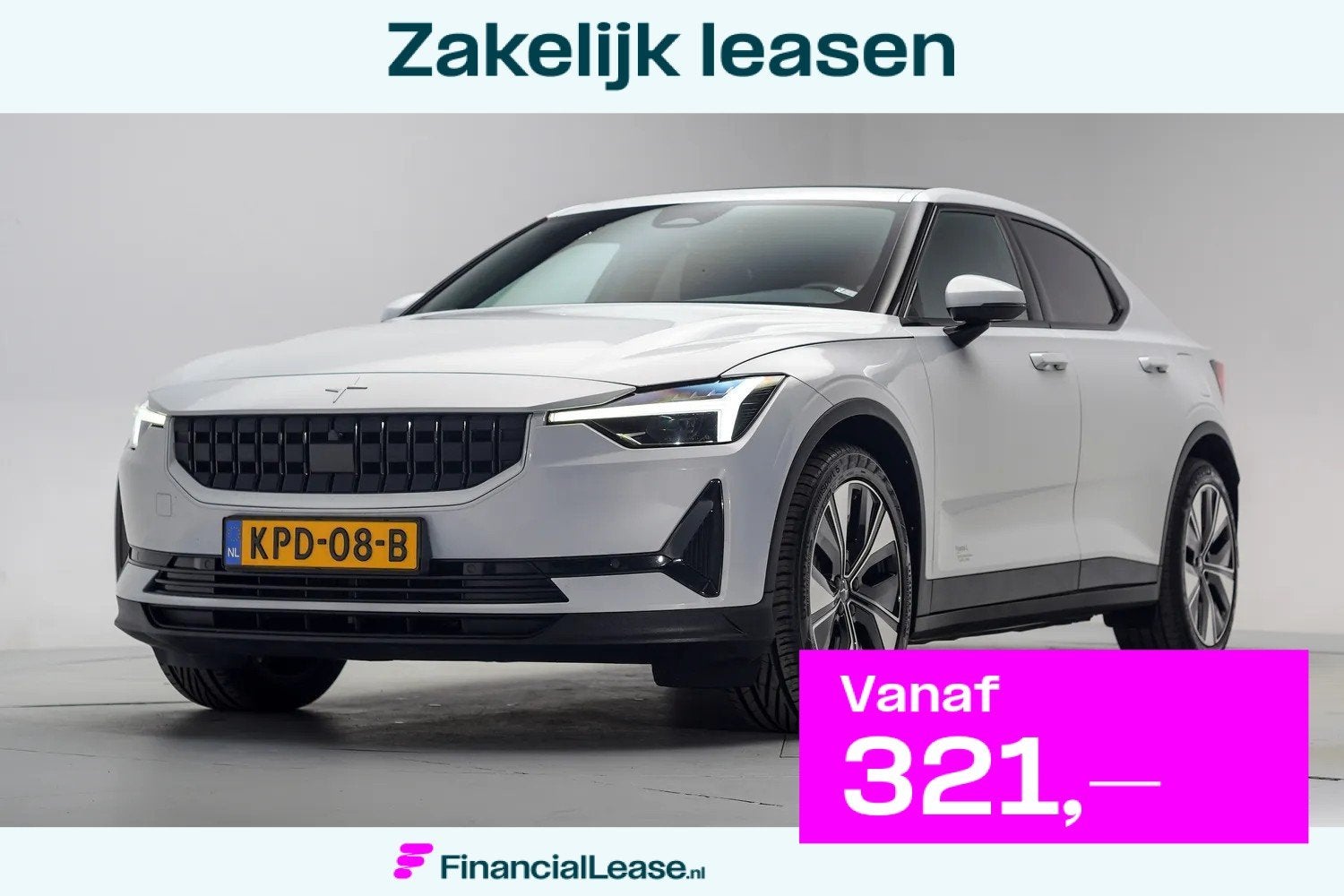 Polestar 2 Long Range Single Motor 78kWh 3 fase [ Panorama L, 0 cilinders, Gebruikt, 495 min, 231 pk