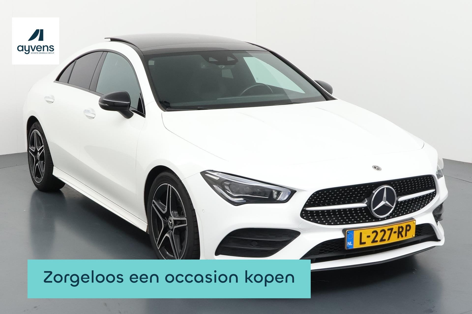 Mercedes-Benz CLA-klasse 200 Business Solution AMG Sportieve, Auto's, CLA, 4 cilinders, 715 kg, Leder en Stof