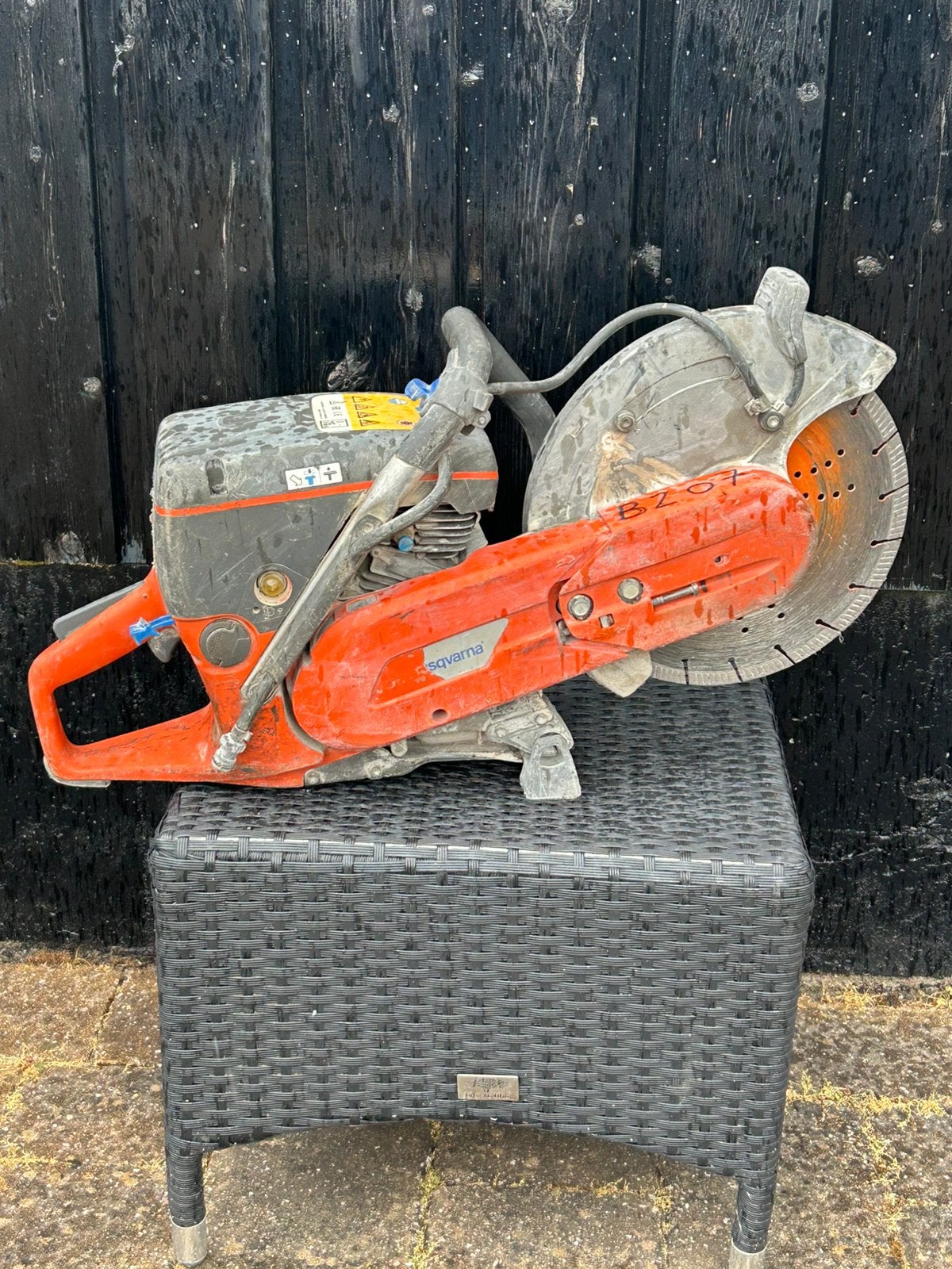 Husqvarna bandenzaag 760, Ophalen, Gebruikt, 70 mm of meer, Kettingzaag