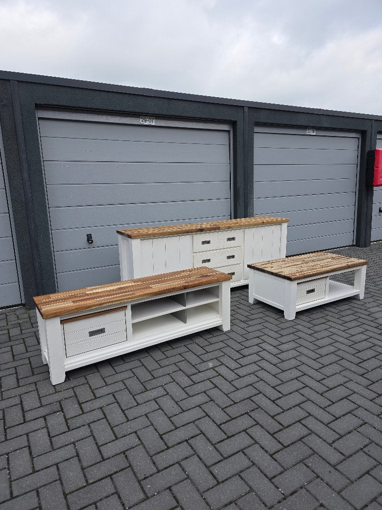 Henders & Hazel Meubelset | Dressoir, TV-meubel & Salontafel, Ophalen, Zo goed als nieuw, Henders & Hazel Premium Design